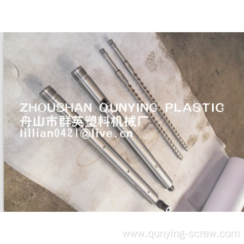 Pvc Injection Screw Barrel For Plastic Machines 